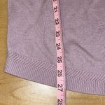 Lululemon  Unity Drop Back Long Sleeve Sweater Cashmere Blend‎ Dusty Rose Size 6 Photo 9