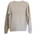 Disney  Princess Floral Chart Graphic Print Tan Soft Crew Neck Knit Sweater Small Photo 2