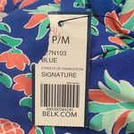 Crown & Ivy New With Tags  Ruffle Sleeve V-Neck Tee Size Petite M Photo 6