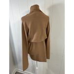 Kittenish  Neutral Territory Oversized Ribbed Tan Mini Sweather Dress Size XS Photo 3