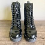 Madden Girl  Clutch Women's Black Combat Boot Size 7 SKU#24758 Photo 2