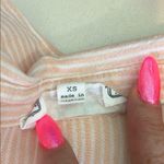 Hippie Rose  Cream & peach 🍑 Button Down Shirt w/ Collar Photo 11