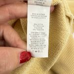 Aerie Smiley Face "Total Optimist" Graphic Oversized Sweatshirt Yellow Small Photo 8