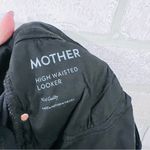 MOTHER High Waisted Looker Jeans in Not Guilty Wash Size 31 Black Photo 9
