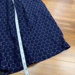 Leota Circle Print Skirt Womens Size 3X Navy Pockets Stretch Elastic Waist NWT Photo 7