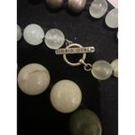 Sigrid Olsen Heavy Olive Green Stone Necklace Design Jewelry Photo 1