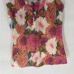 THML NWT Floral Boho Sleeveless  Lightweight Blouse Photo 1