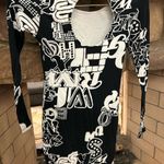 H&M Dress Black and White Graphic Print by  Size 4. Beautiful, trendy, noticeable Photo 1