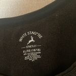 White Stag Women's  Black ribbed Tank Top xl Photo 1