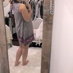 CARAMELA size medium geometric trapeze dress Photo 1