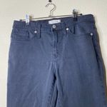 Madewell 9" High-Rise Skinny Denim Jeans Black Stretch Size 29 Photo 4