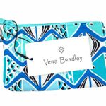 Vera Bradley Zip ID Case & Lanyard Go Fish Blue Photo 4