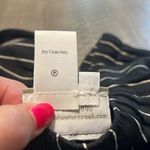 Coldwater Creek  women’s wide leg black and white striped pants Photo 4