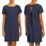 Theory  Raglan Lace Back Caliver Dress Photo 1