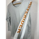 James Perse  Womens Cotton Slub California Top Size 3 US Large Blue Waterier Photo 3