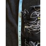 C&C California JKLA California Floral Chiffon Maxi Skirt Ruffle A-line Size S Black/Yellow Photo 7