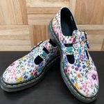 Dr. Martens Rare 8065 Wanderlust Floral Mary Jane Bone/Mallow Pink Size 8 Photo 3