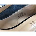 Journee Collection  Crystol Women's 8 Black Bow Slip-On Pointed Toe Pump Heels Photo 3