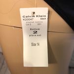 Calvin Klein NWT Low Rise Black Bikini Bottoms Size 14 Photo 5