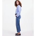 Madewell New! Curvy Kick Out Crop Jean oneida wash, size 27 Photo 2