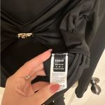 SheIn  Black Cutout Bodysuit Photo 3