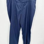 Ico Pants Adult 2XL Navy Blue Cargo Scrub Pant Elastic Waistband Size 2X Photo 0