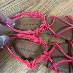 Aeropostale | Pink Strappy Flat Sandals Size 8 Photo 7