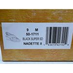 Bella Vita  Nadette II Black Faux Suede Espadrille Sandals 9 Photo 8