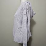 American Eagle  Lavender Jegging Hooded Sweater Size Small Photo 4