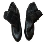 Giani Bernini Vintage  Black Leather Boots with Buckle Details — Size 10M Photo 1