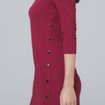 White House | Black Market WHBM Women Dress Pullover Faux Side Buttons XL Photo 2
