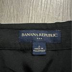 Banana Republic Black & White Abstract Print Silky A-Line Mini Skirt Size 2 Photo 2