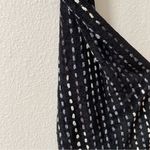 Croft & Barrow  dot line black Scarf Photo 1