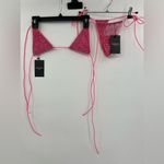 SANTA BRANDS Orchid Bikini Set in Neon Pink Photo 2