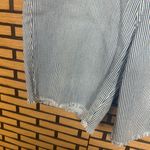 Seven7  Blue And White Sunset Bermuda Denim Shorts Size 14 Photo 2