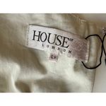 House Of CB  London Kara Pleated Cotton Dress With Floral Print Size 1+/ 10-12 Photo 7