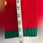 Festive Dinosaur Christmas Sweater Red Size M Photo 5