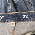 J.Crew Slim Demi Boot Blue Jeans raw hem high rise 32 Photo 9