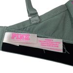 VS PINK Wear Everywhere Wireless Lightly Lined Sage Green Cheetah Lace 34DDD Size undefined Photo 3