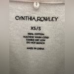 Cynthia Rowley “The Capelet” Studded Grey Sweatshirt XS/S Photo 3