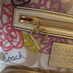 Coach Authentic 1941 "POPPY" Large zip signature Backpack with Colorful Floral Photo 5