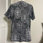 UA Scrubs Black White Bohemian Motif 4 Photo 1