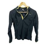 Nike Womens Pullover Sweatshirt Black 1/2 Zip Long Sleeve Stretch Mock Neck M Photo 0