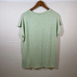 Orvis Women’s  light green v-neck short sleeve top M Photo 1