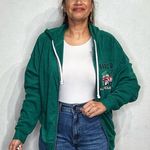 Grayson Threads Ford Bronco Green Holiday Full Zip Hooded Jacket Sz S Photo 5
