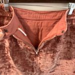 Free People  Dust to Dust Blush Velvet Mini Skirt Size 6 Photo 3