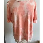 cupio Women's Blush Pink Short Sleeve Cuffed Sleeves Blouse XL Photo 1