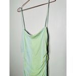 SIGNIFICANT OTHER Mirage Green Blue Form Fitting Mesh Verona Dress Size US 12 Photo 5