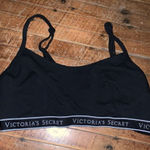 Victoria's Secret Victoria’s Secret black & white wireless S sports low impact bra Photo 0