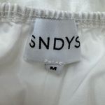 Revolve SNDYS Sofia White Linen Cotton Maxi Dress size Medium $109 Photo 12